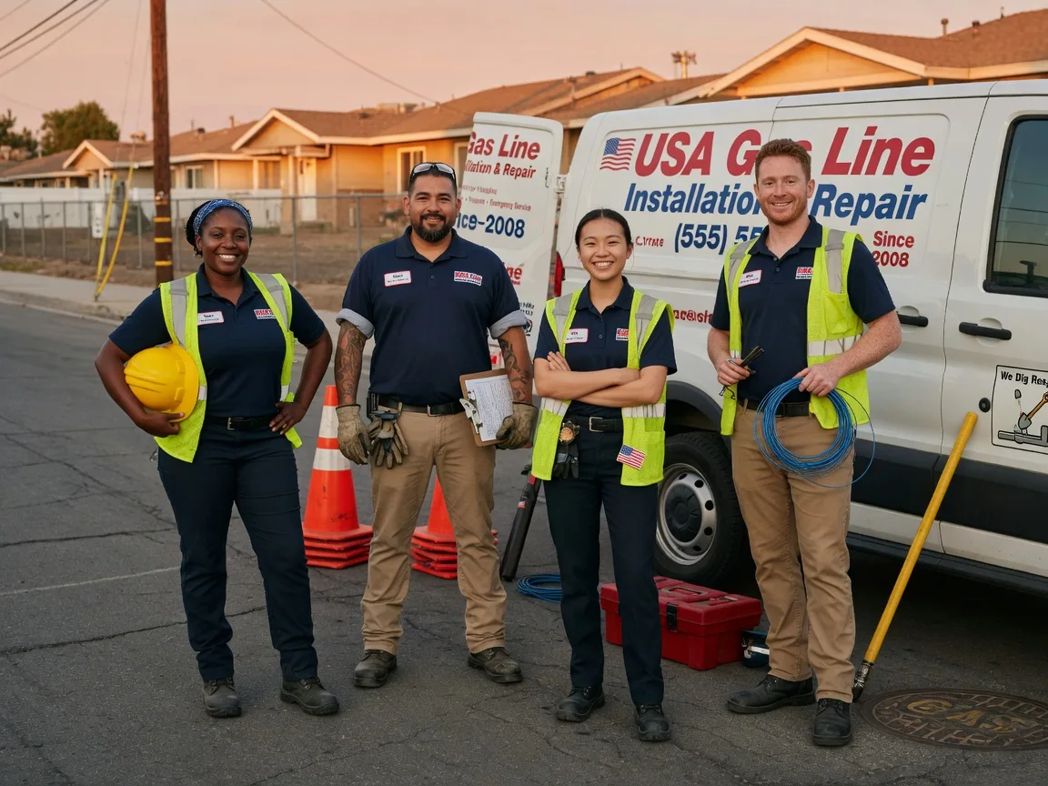 Gas Line Installation company in Dresden, OH